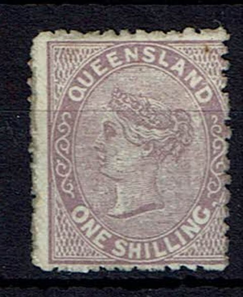Image of Australian States ~ Queensland SG 145 LMM British Commonwealth Stamp